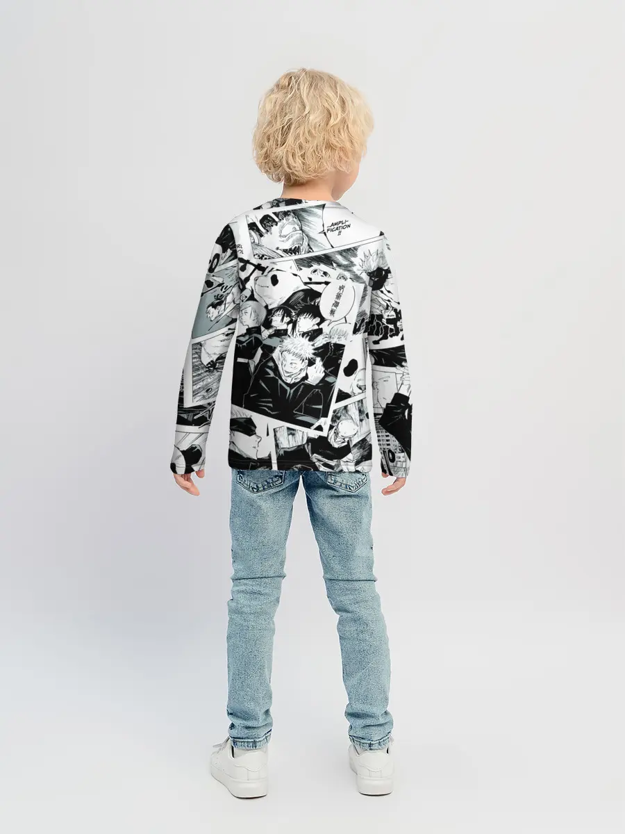 Детский лонгслив / Магическая битва / Jujutsu Kaisen