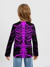 Детский лонгслив / Розовые кости