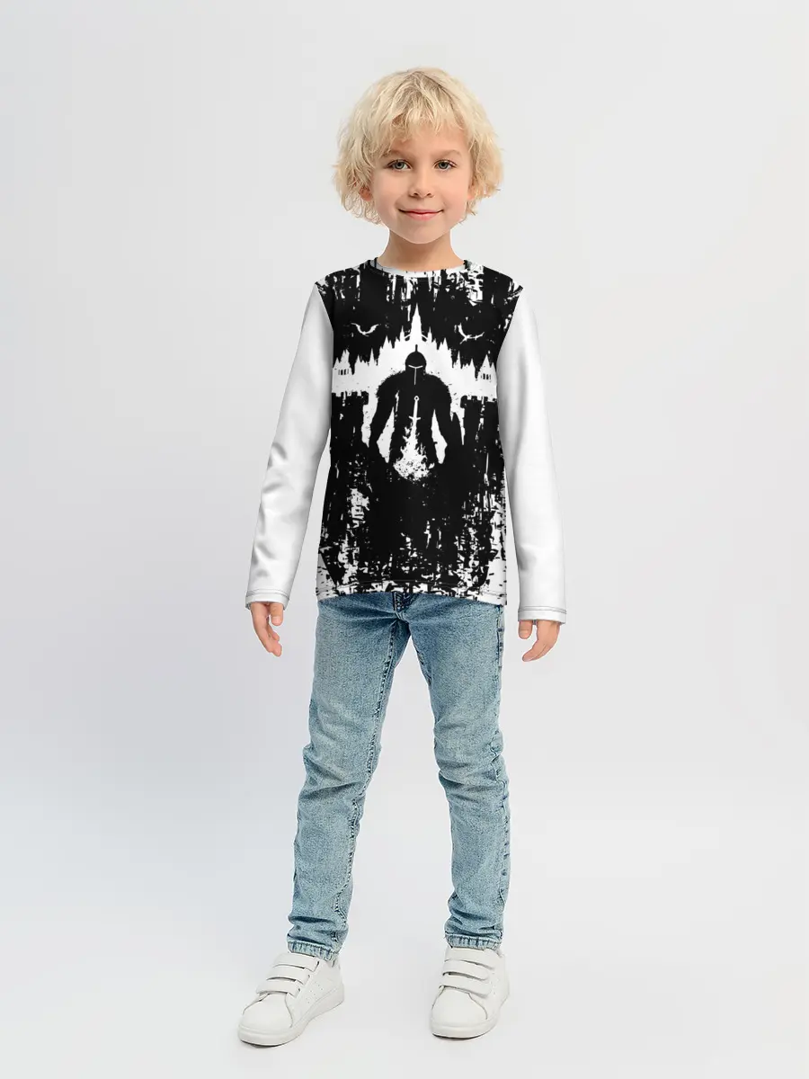 Детский лонгслив / ТЁМНЫЕ ДУШИ | DARK SOULS
