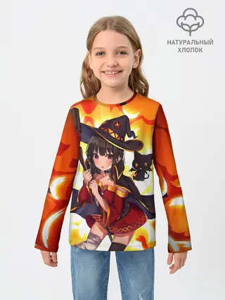 Детский лонгслив / MeguminYunyun