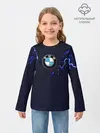 Детский лонгслив / BMW разряд молнии.