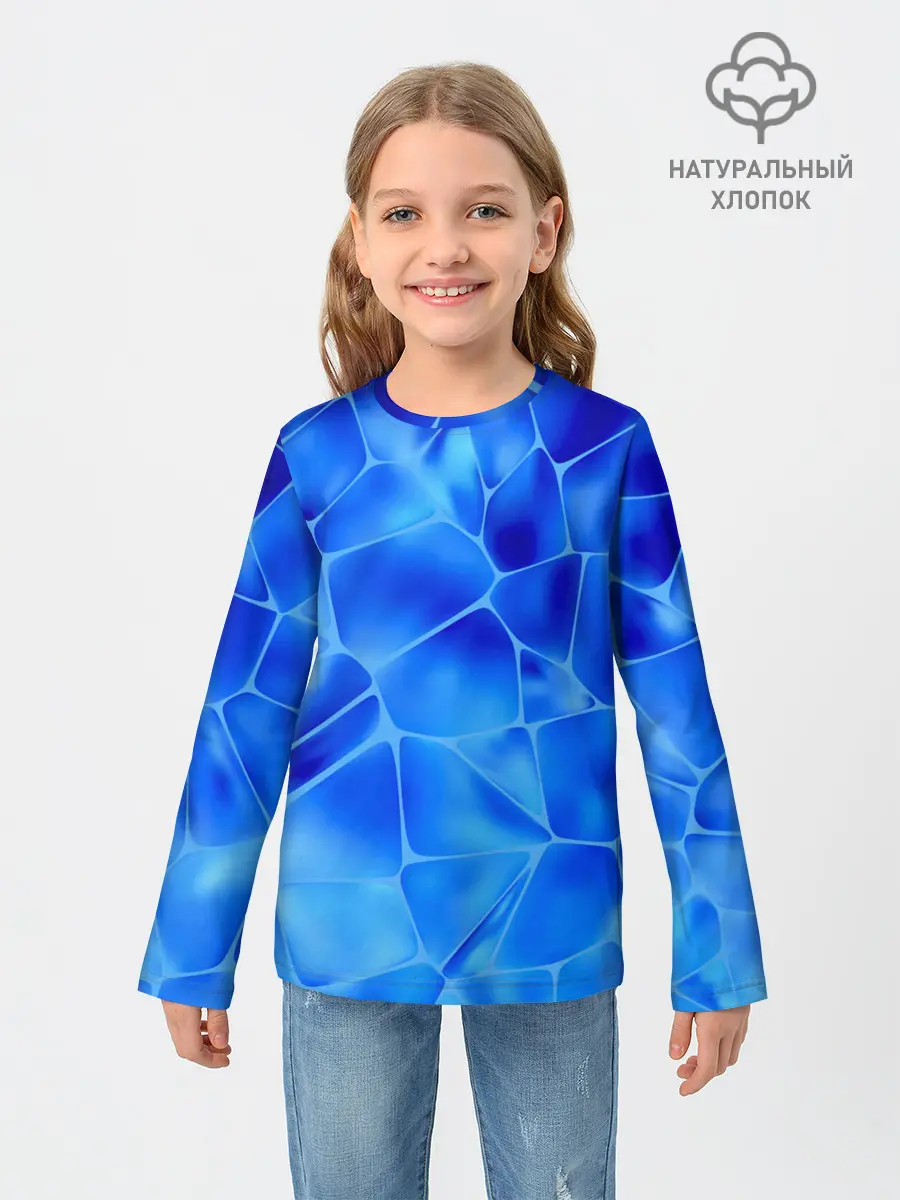 Детский лонгслив / Ice Under Water
