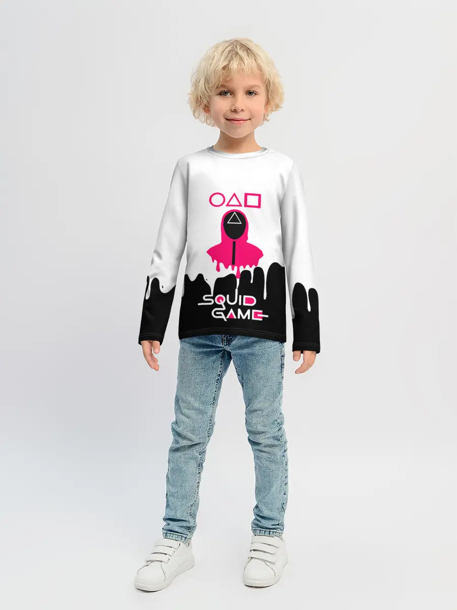 Детский лонгслив / Игра в кальмара