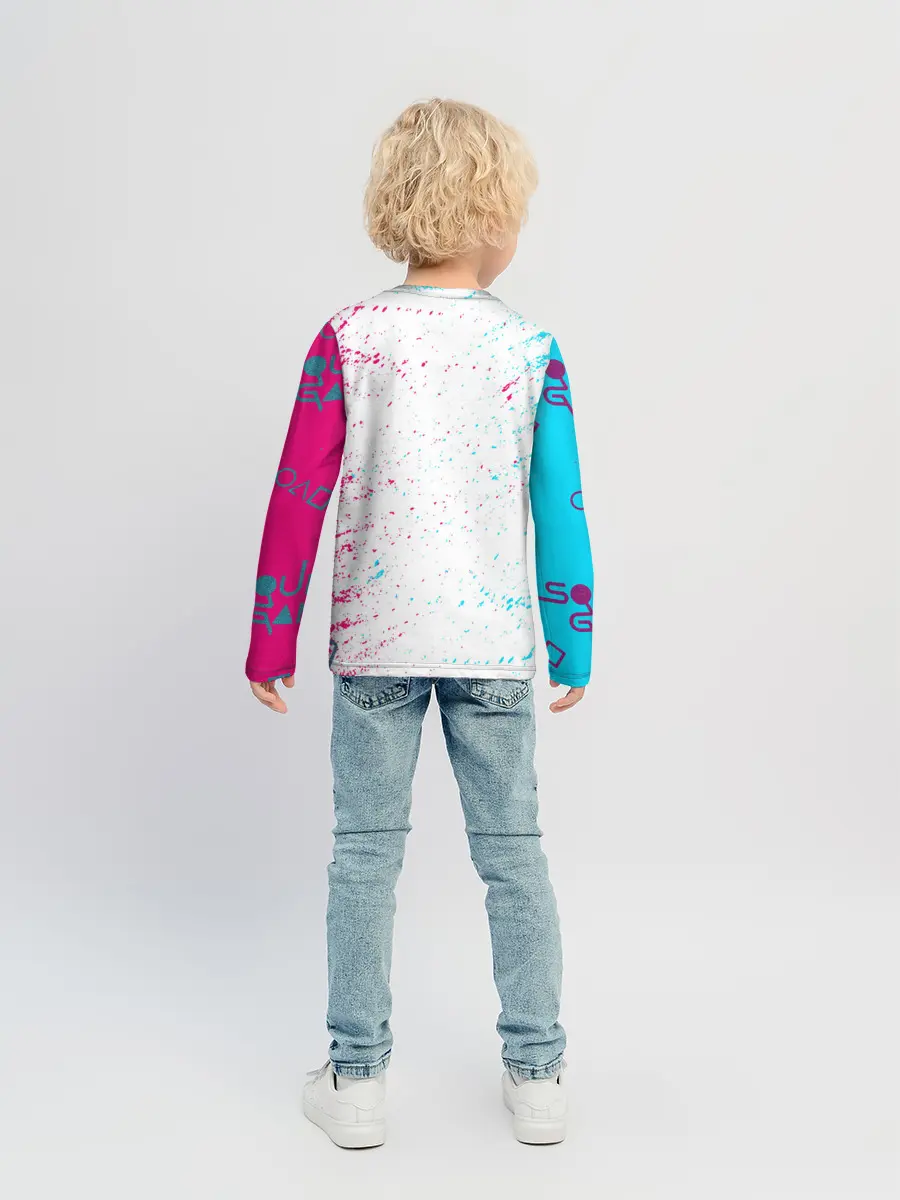 Детский лонгслив / Игра в кальмара | Squid Game | КУКЛА