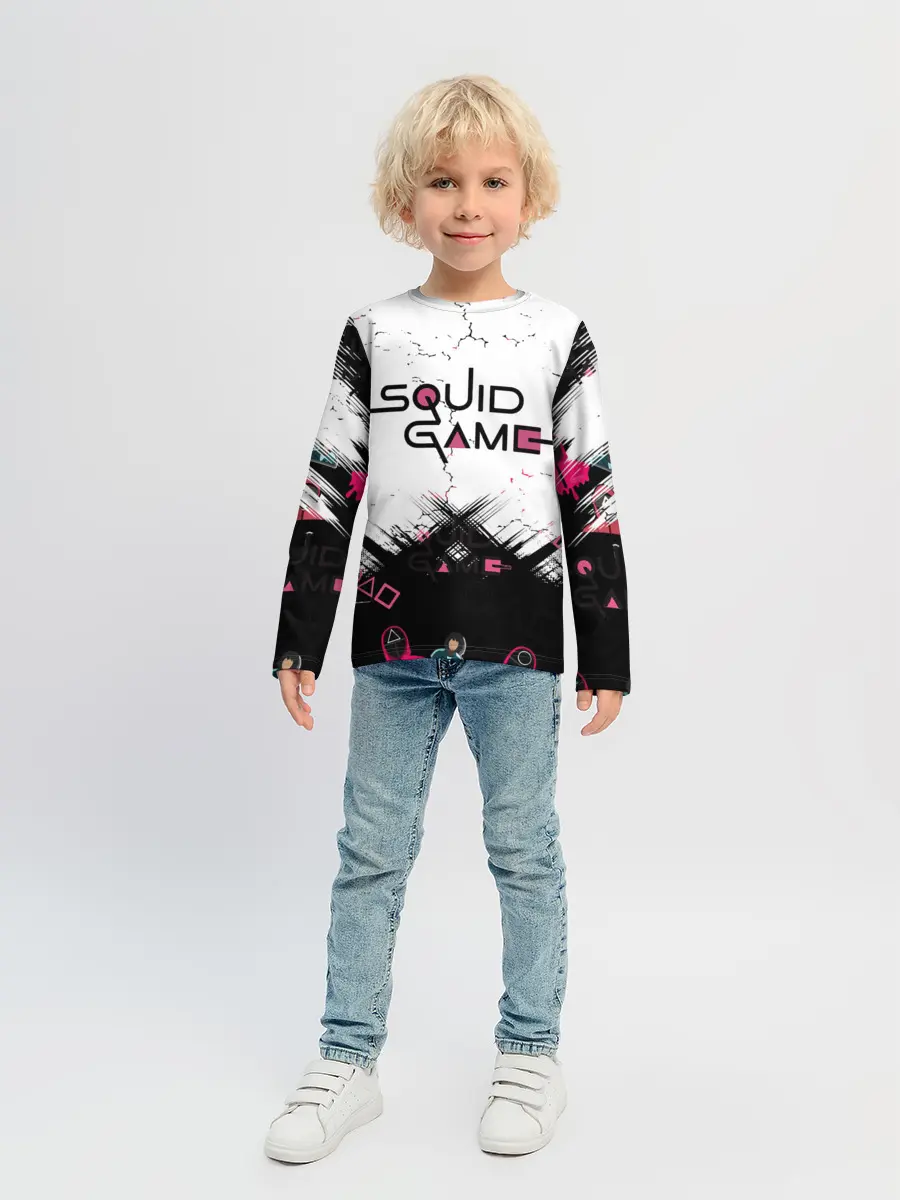 Детский лонгслив / SQUID GAME | ИГРА В КАЛЬМАРА,