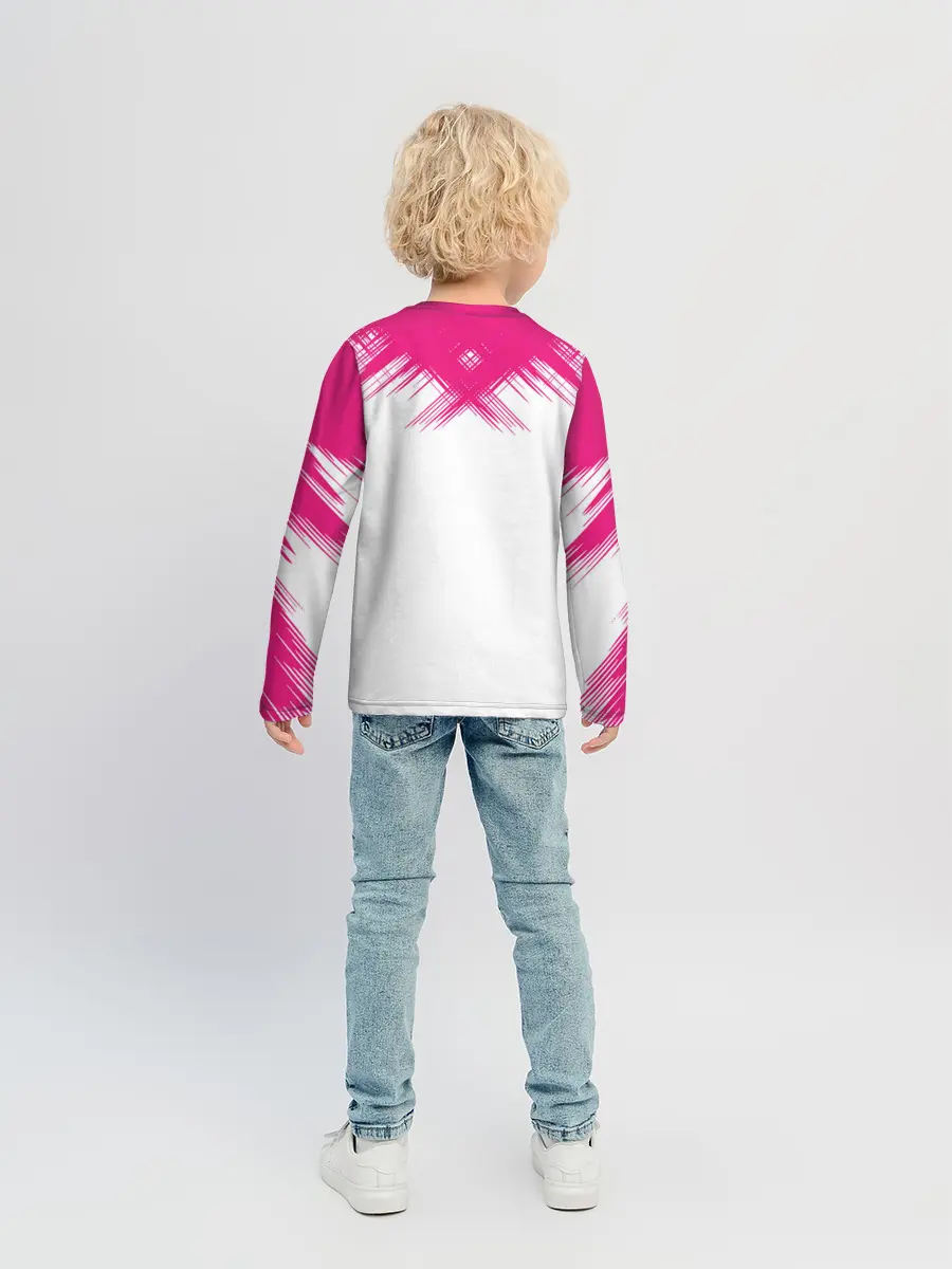 Детский лонгслив / Игра в кальмара | Люди в масках 456,