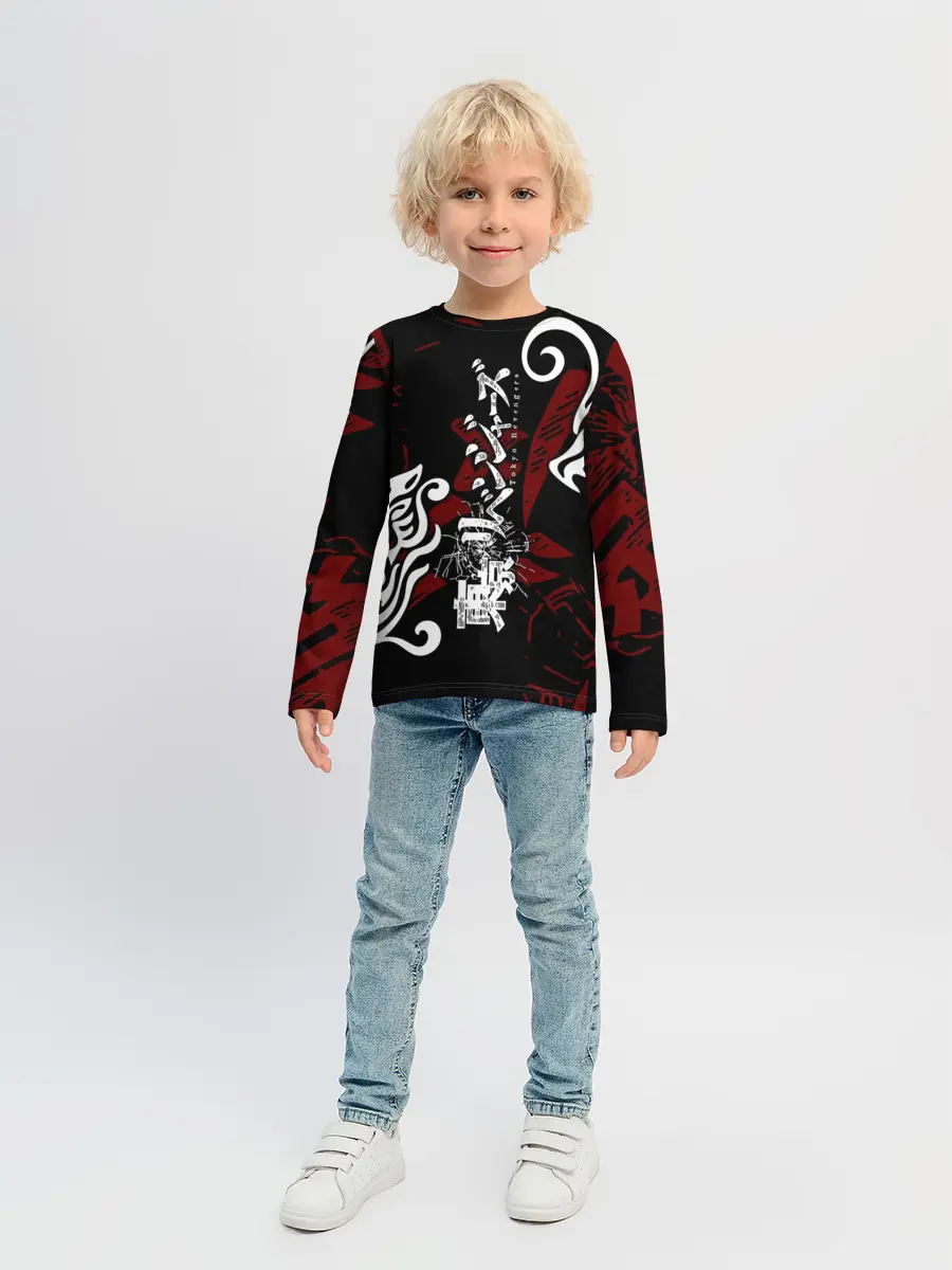 Детский лонгслив / ТОКИЙСКИЕ МСТИТЕЛИ ТАТУ ЛОГО