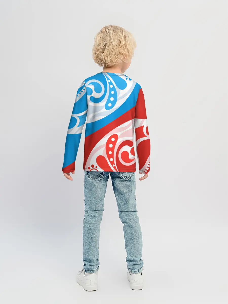 Детский лонгслив / Россия! Герб