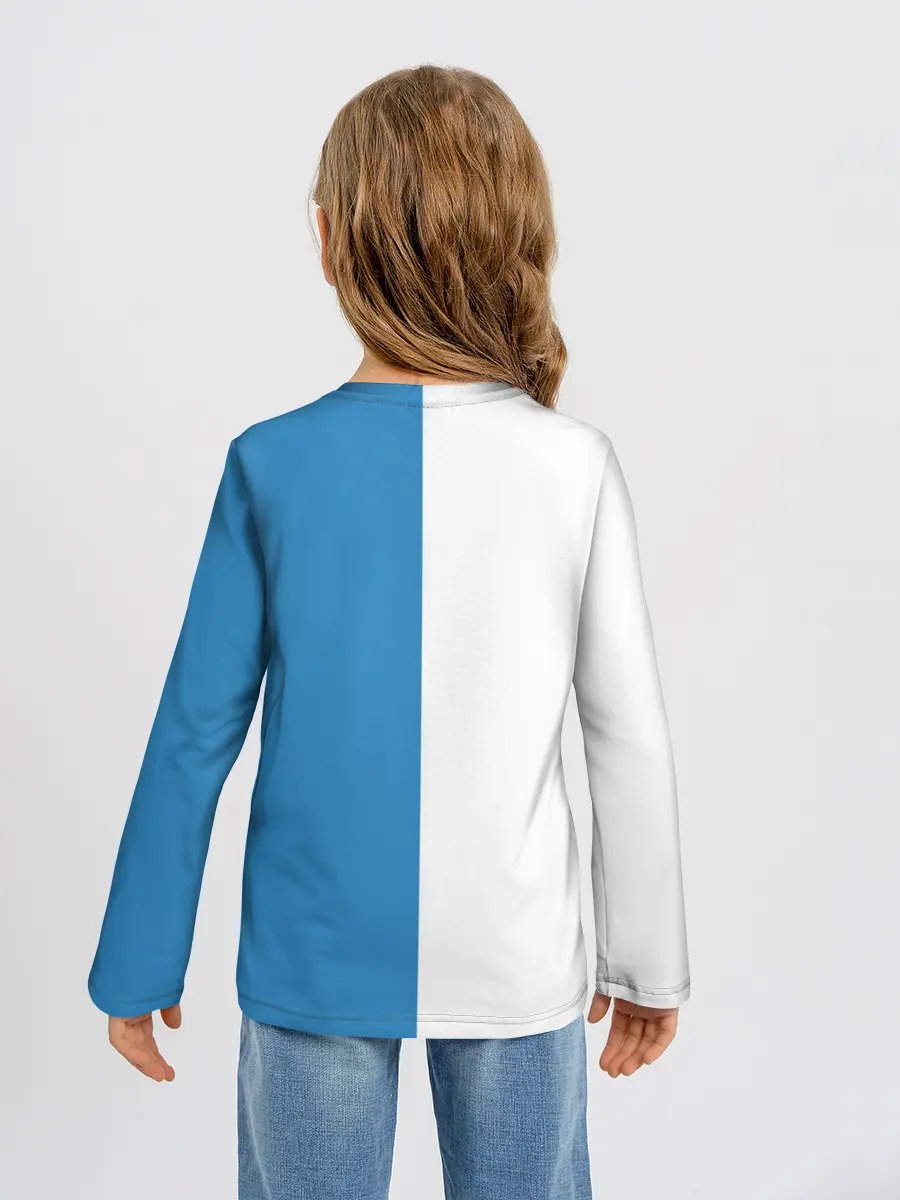 Детский лонгслив / Крутые Санта и Олень