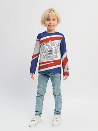 Детский лонгслив / Герб России