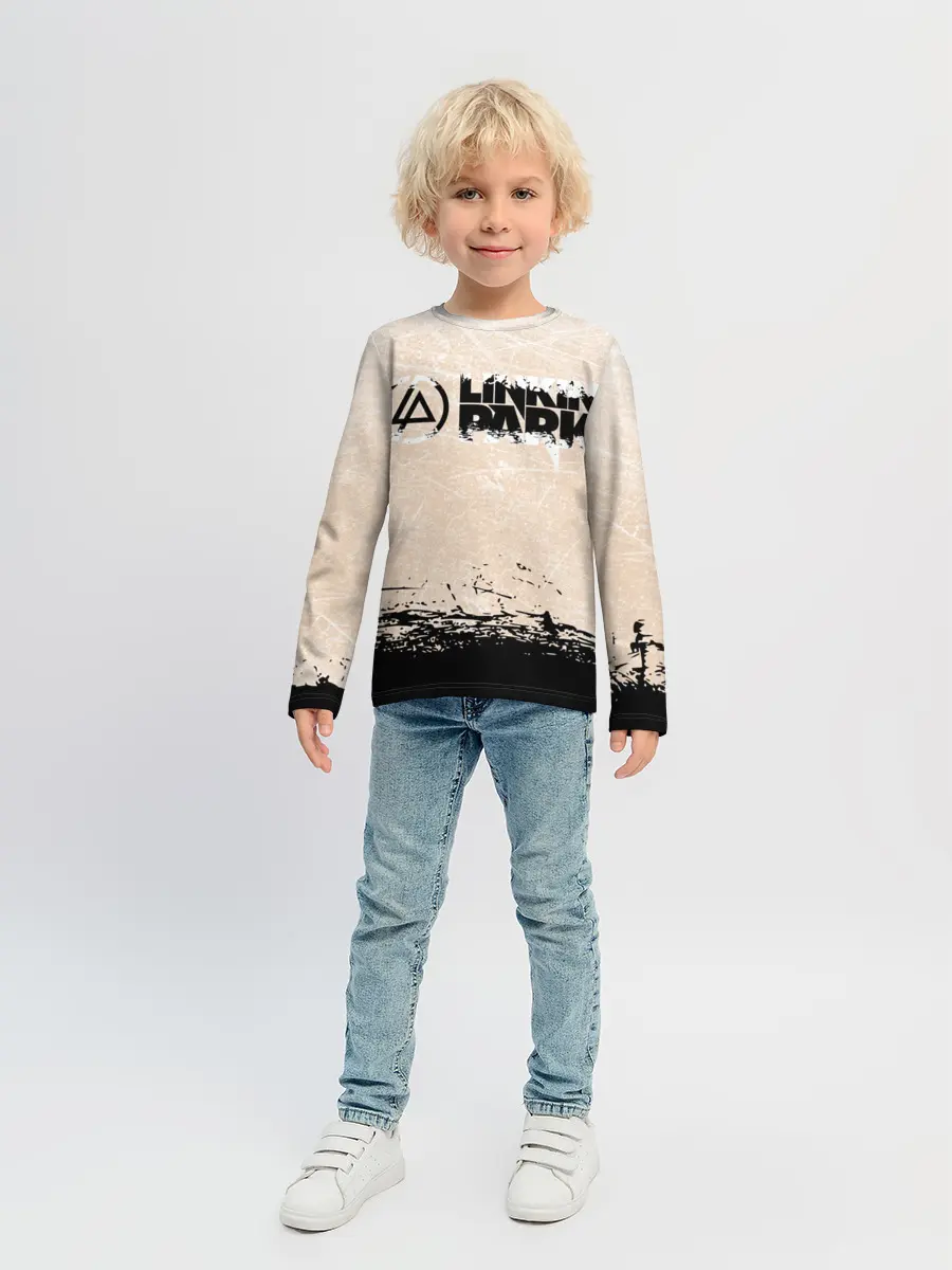Детский лонгслив / Linkin Park | Рок Группа Линкин Парк