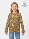 Детский лонгслив / Креативный Камуфляж