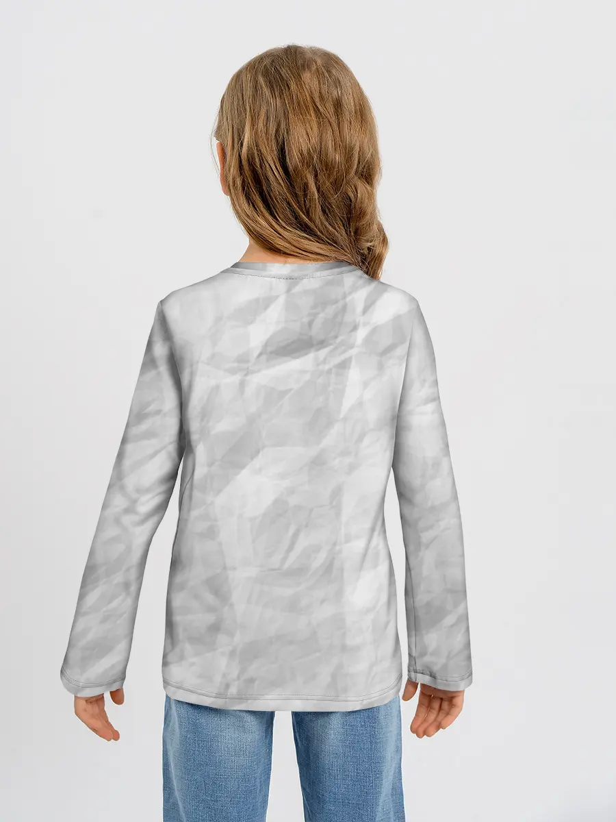 Детский лонгслив / хочу... кофе