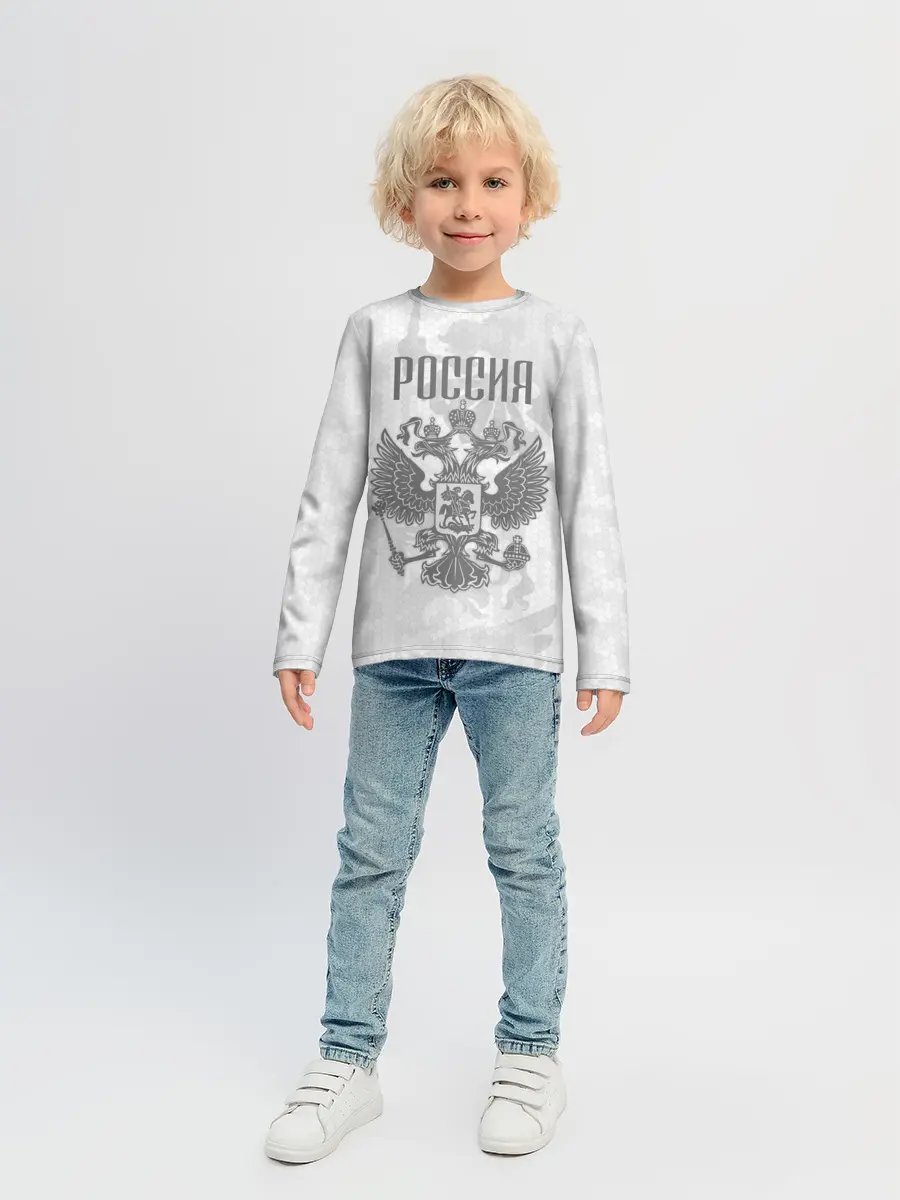 Детский лонгслив / Герб России