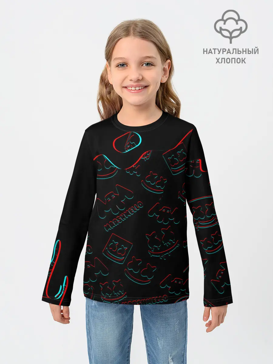 Детский лонгслив / MARSHMELLO MELT - МАРШМЕЛЛО