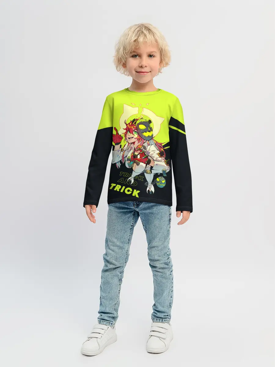 Детский лонгслив / Джек-О