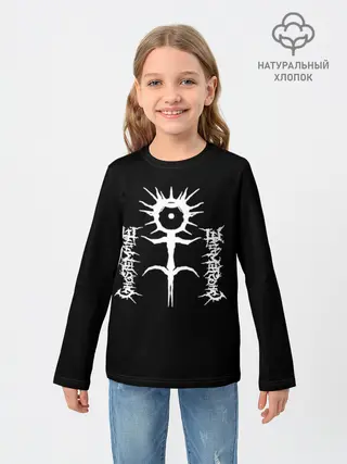 Детский лонгслив / GHOSTEMANE RAP Monada | Монада Гостмейн Реп