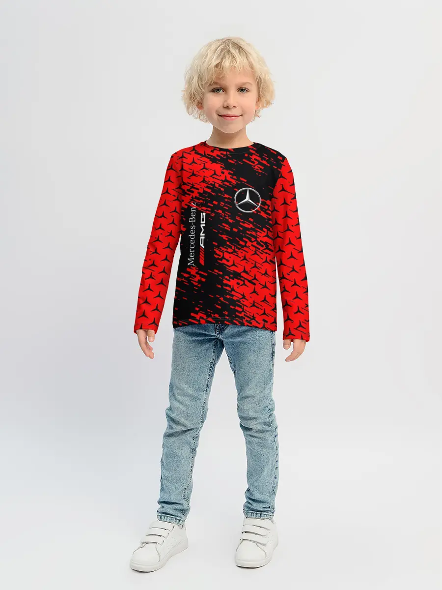 Детский лонгслив / Merсedes.