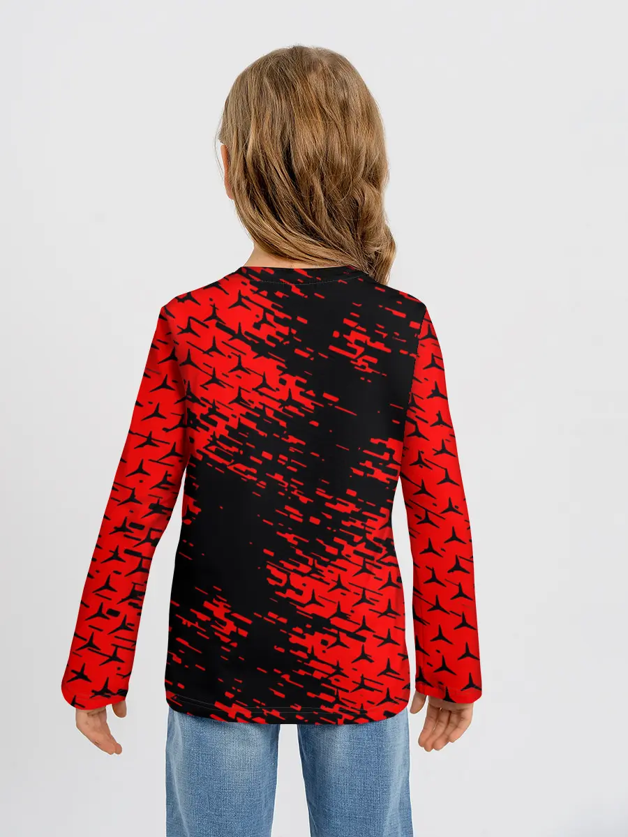 Детский лонгслив / Merсedes.