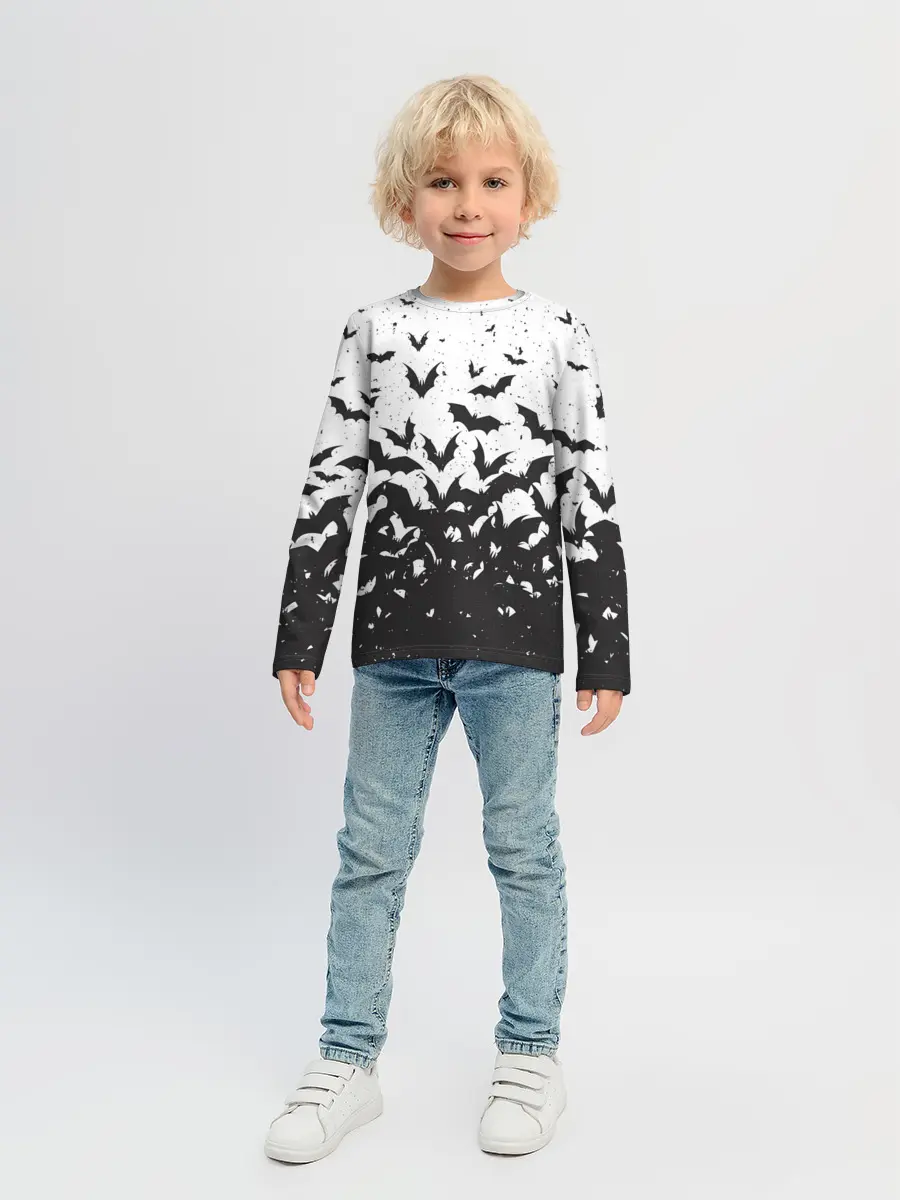 Детский лонгслив / Летучие кровососы