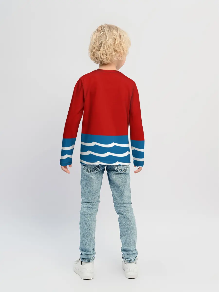 Детский лонгслив / Герб Магадана