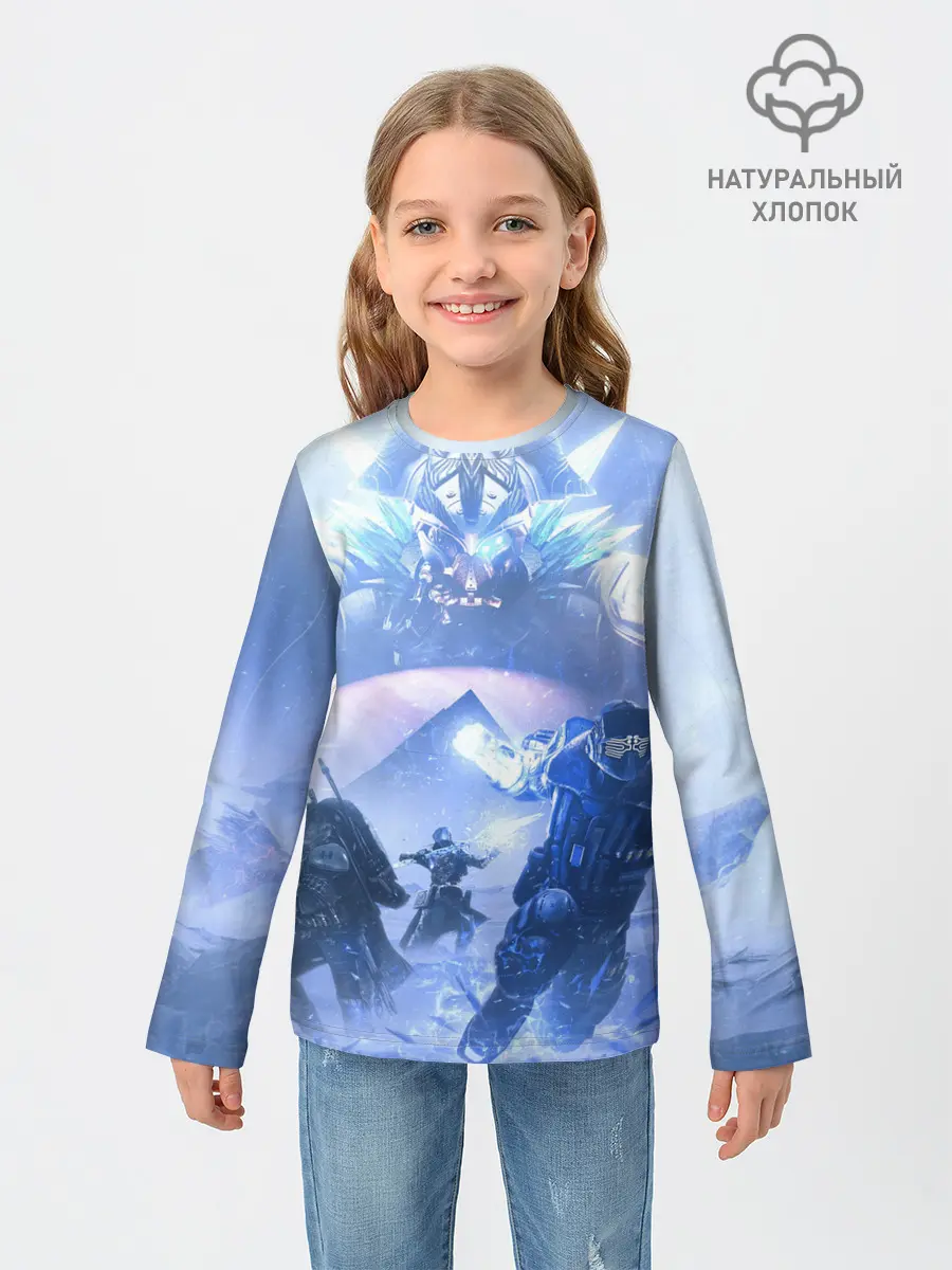 Детский лонгслив / DESTINY 2 ЛЕДЯНОЙ МАРС / СТРАЖИ