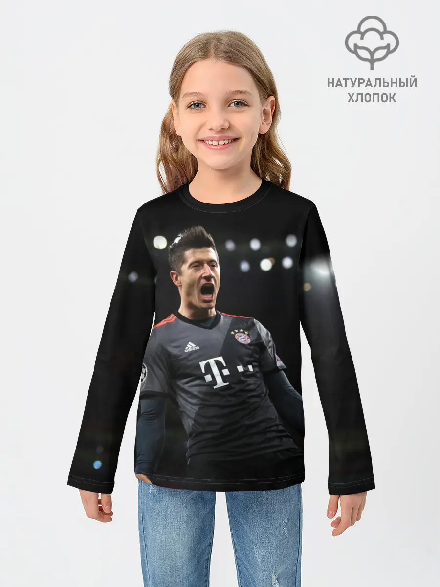 Детский лонгслив / Левандовски