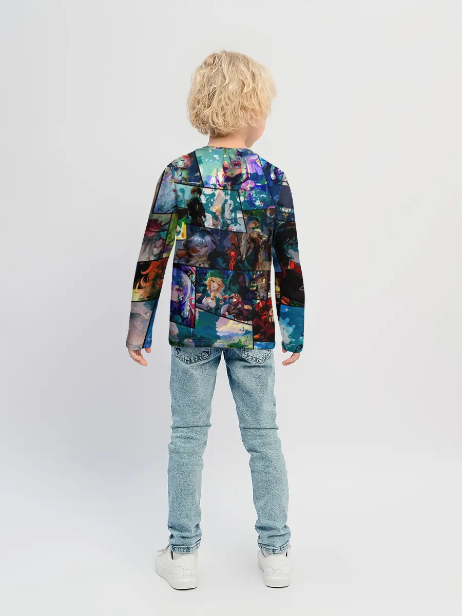 Детский лонгслив / Kaeya | Genshin Impact