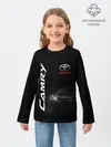 Детский лонгслив / Черная Тойота Камри