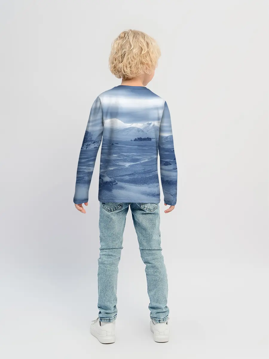 Детский лонгслив / Герб Оротукан