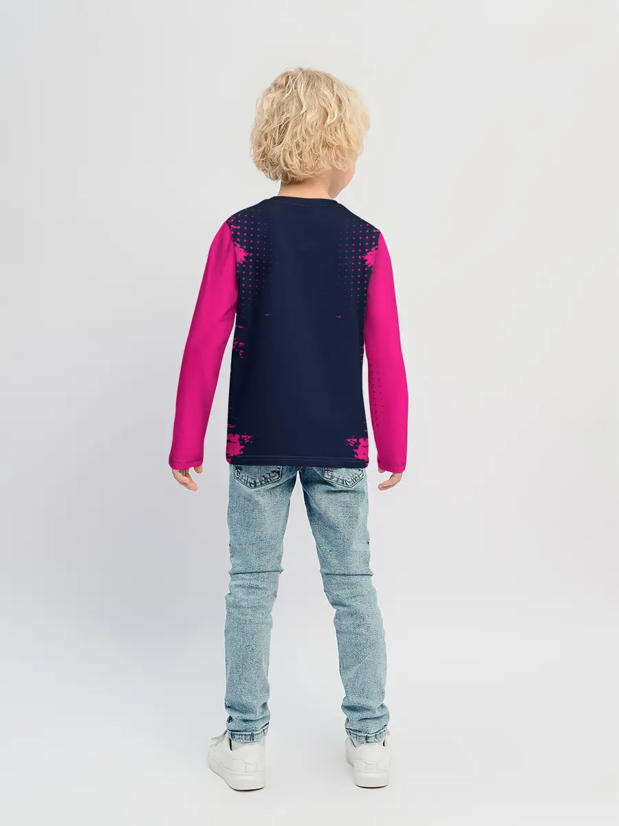 Детский лонгслив / ДЕВУШКА С ТАТУ | ПОСТАПОКАЛИПСИС