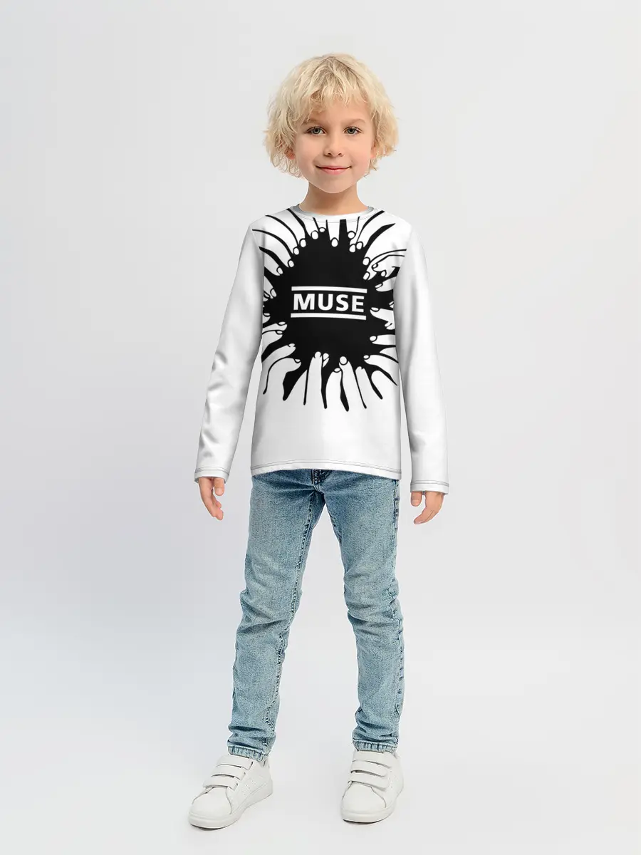 Детский лонгслив / MUSE пальцы