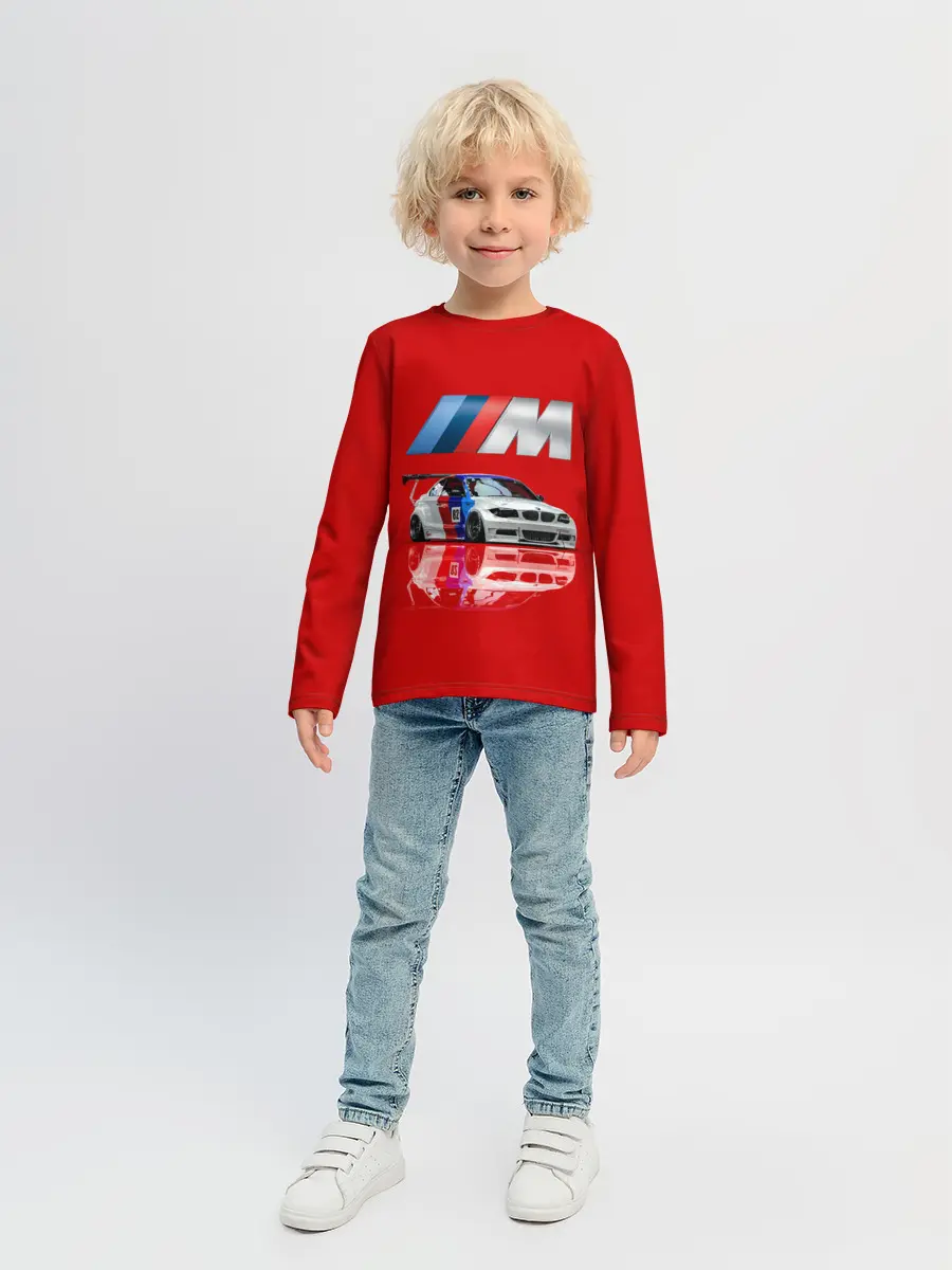 Детский лонгслив / МКА ПУШКА ГОНКА