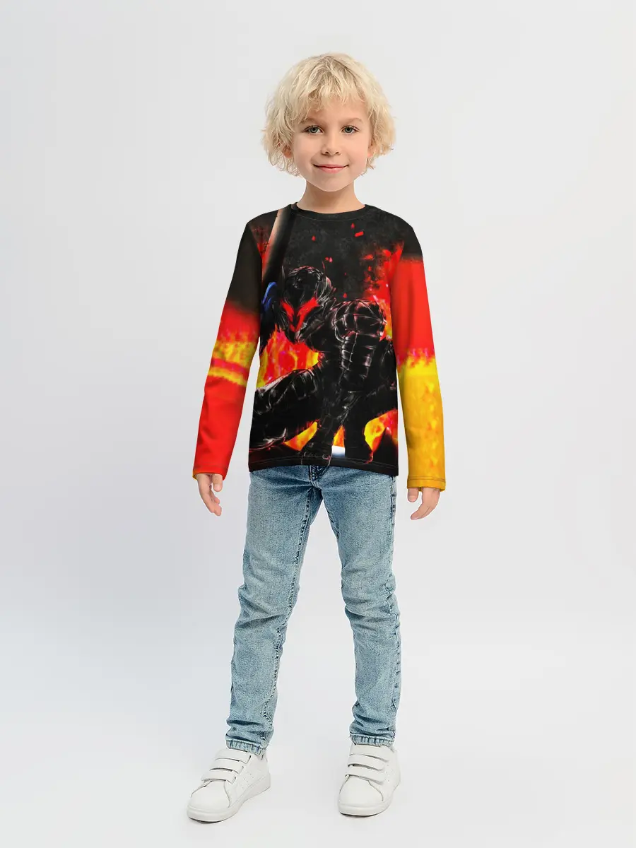 Детский лонгслив / БЕРСЕРК ОГНЕННЫЙ | BERSERK
