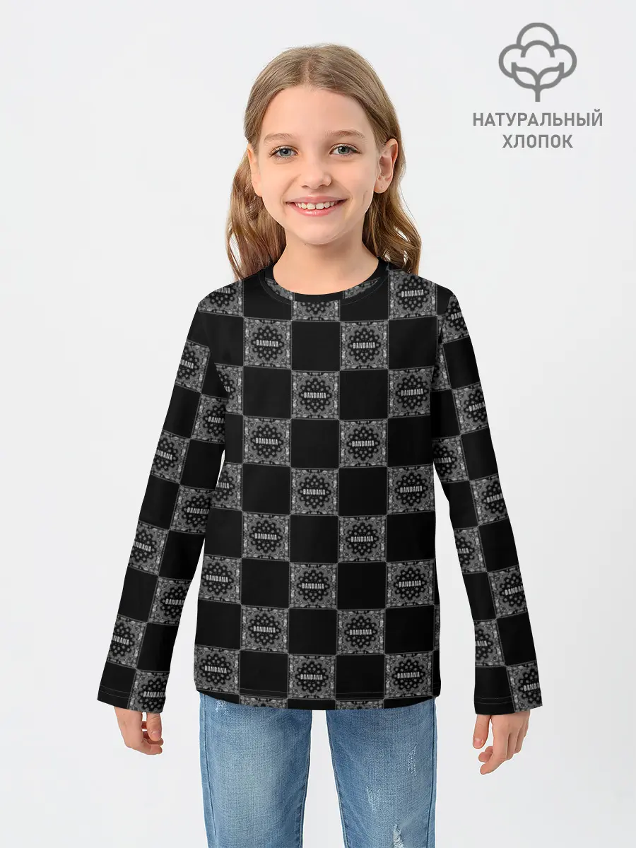 Детский лонгслив / KIZARU x BIG BABY TAPE