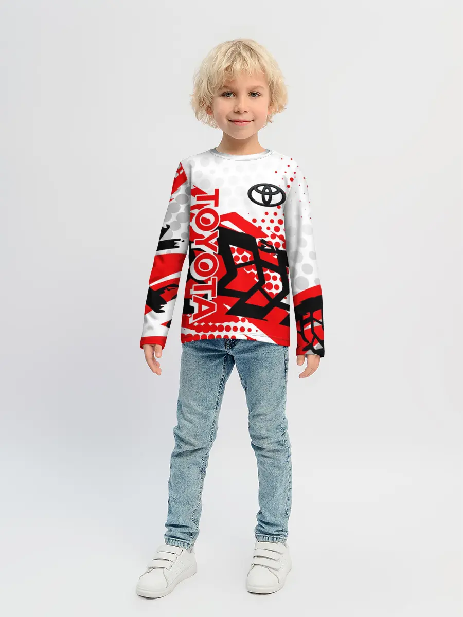 Детский лонгслив / Toyota