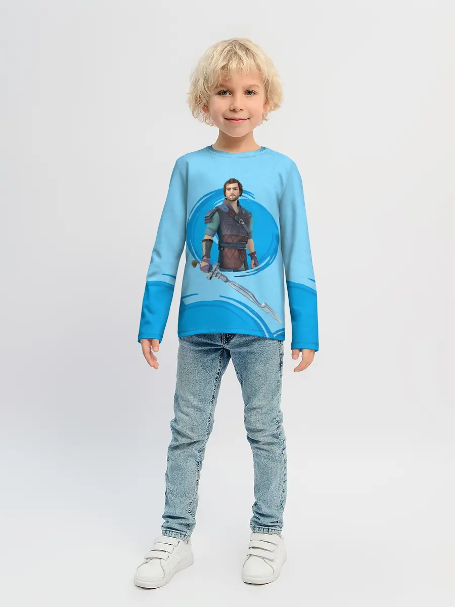 Детский лонгслив / Кощей и Меч