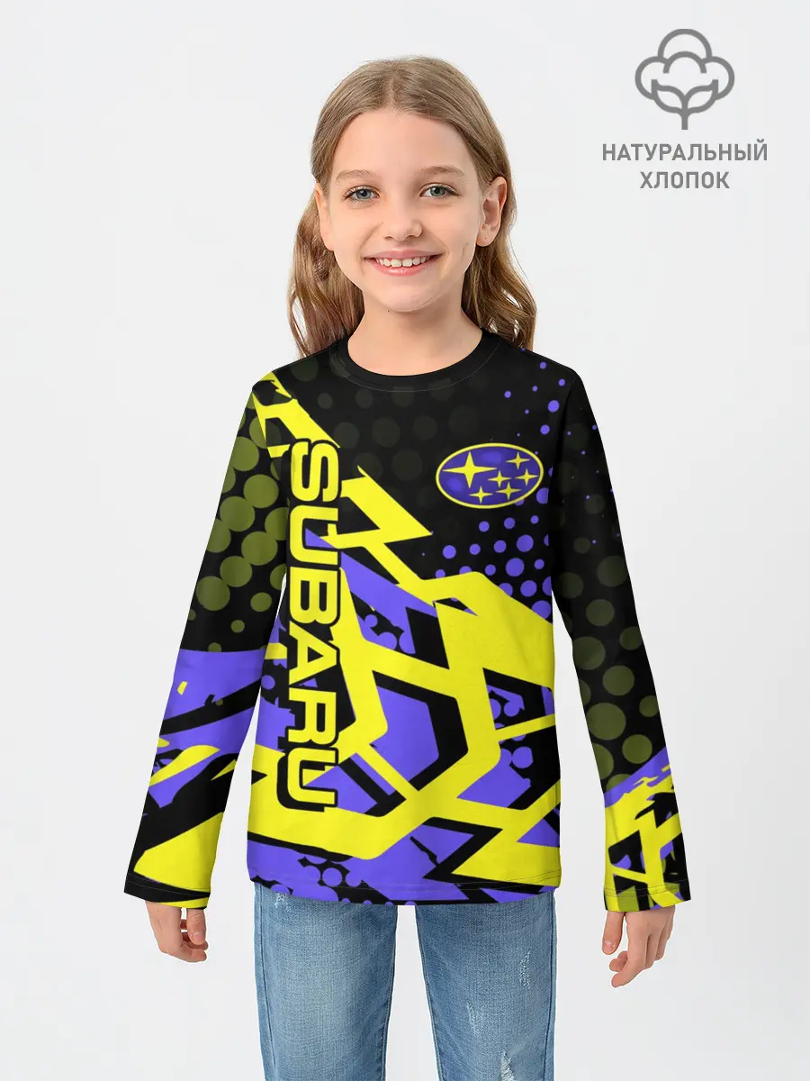 Детский лонгслив / Subaru