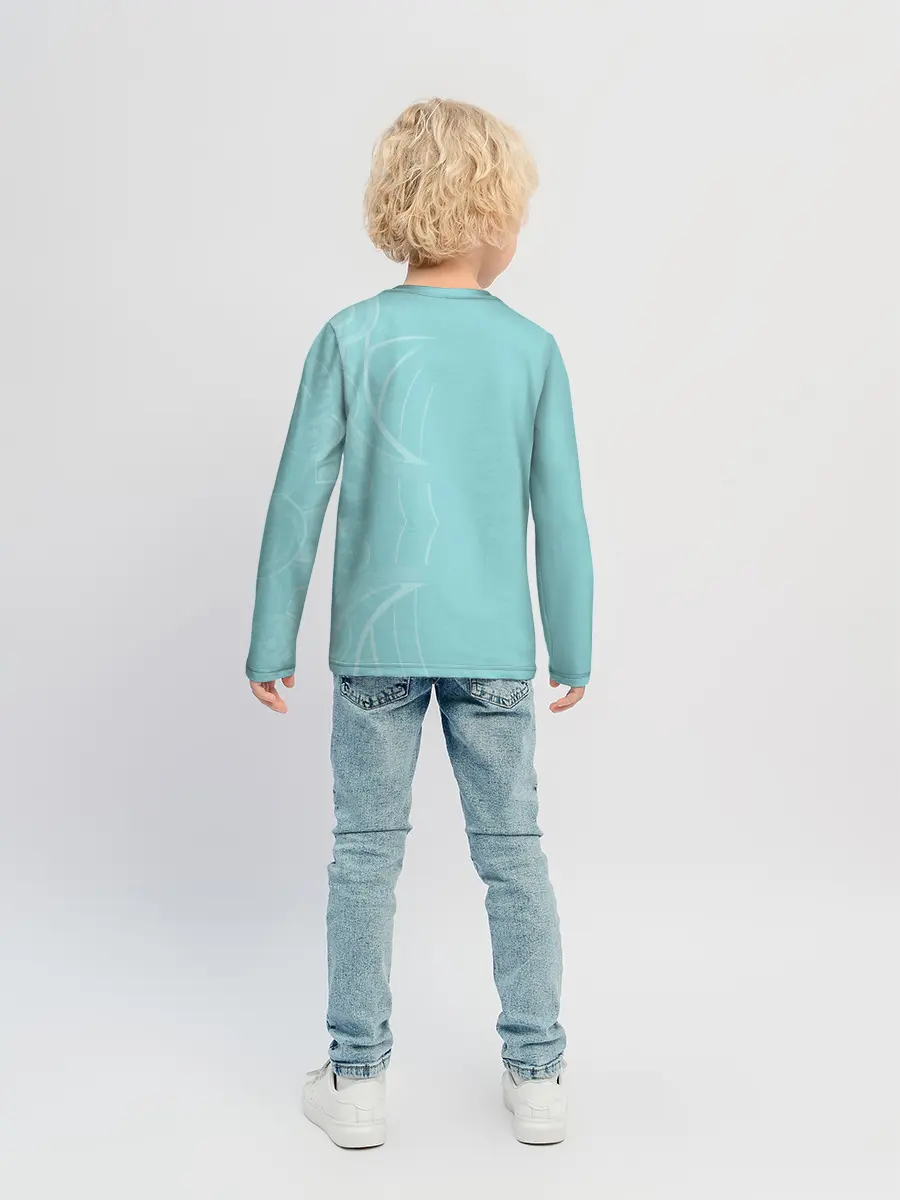 Детский лонгслив / С геройским мечом