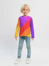 Детский лонгслив / РАДУЖНАЯ ГЕОМЕТРИЯ / RAINBOW GEOMETRY