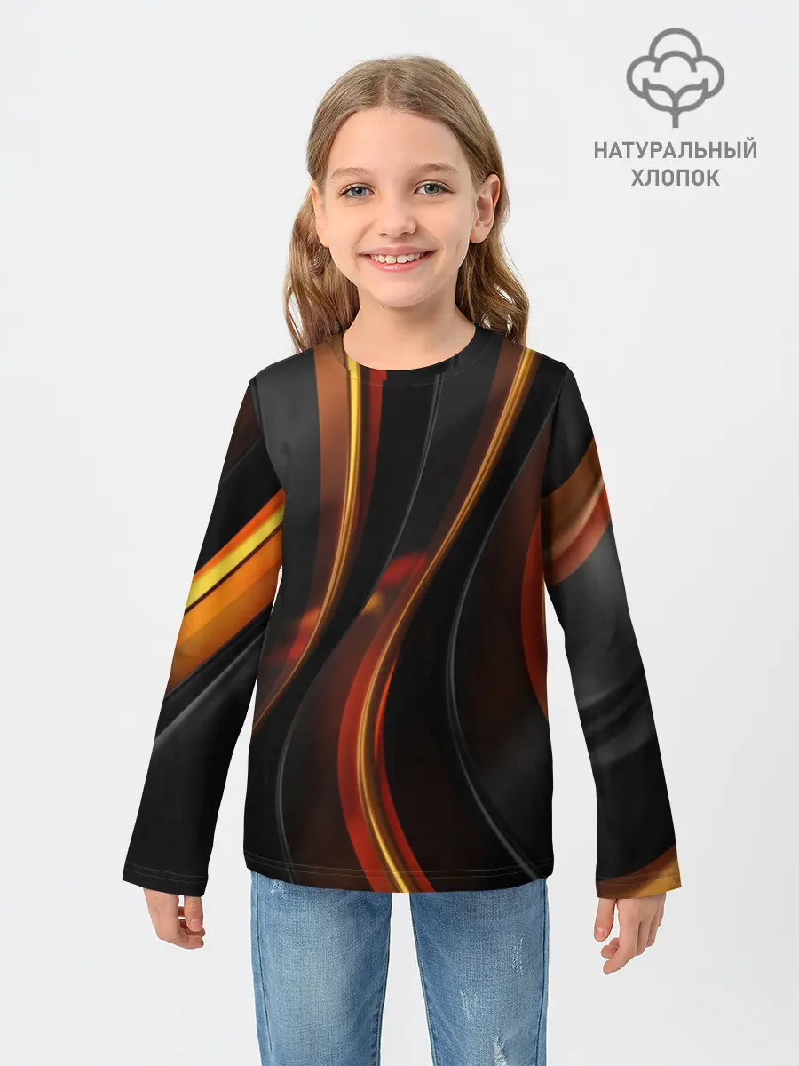 Детский лонгслив / Unsplash 3D
