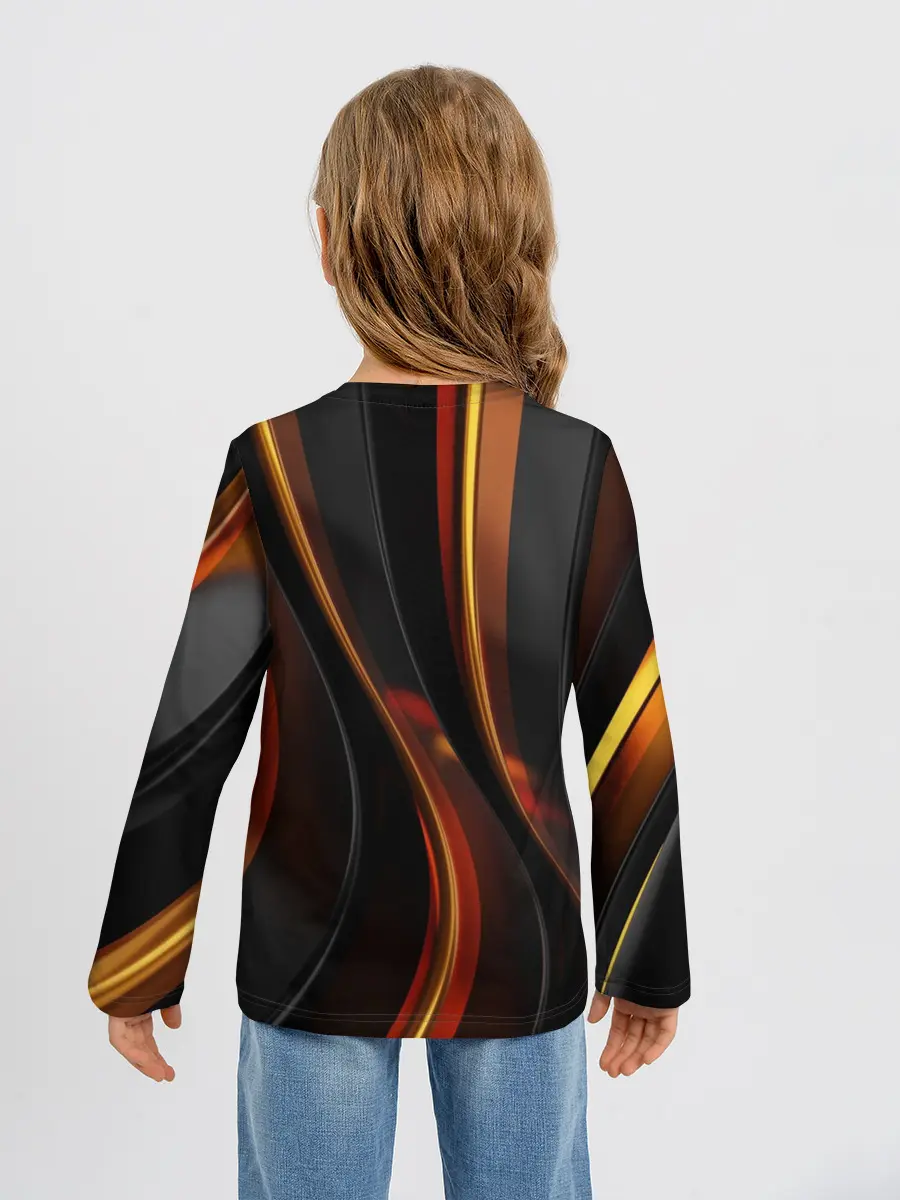 Детский лонгслив / Unsplash 3D