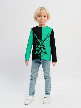 Детский лонгслив / СПЛИТ МАСКА СЯО