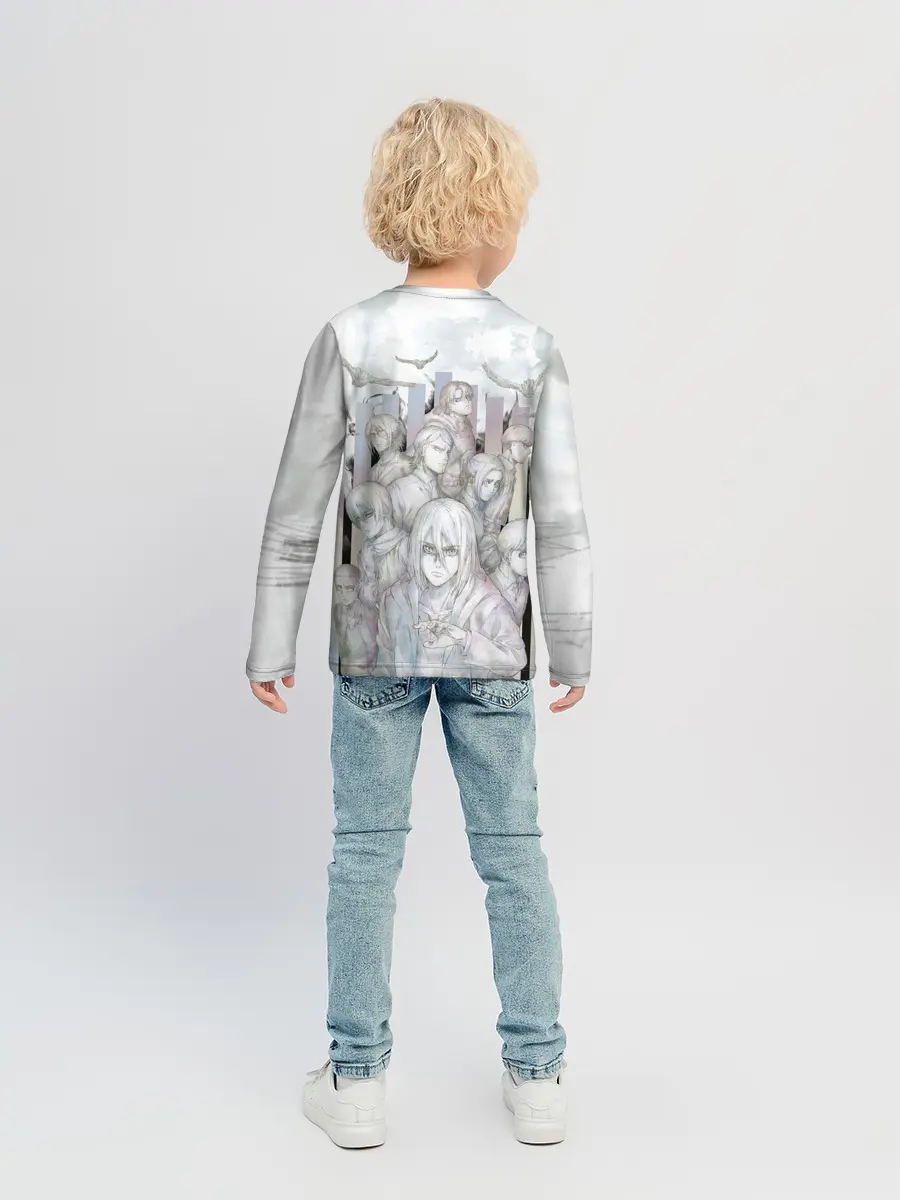 Детский лонгслив / Эрен и Воины Парадиза