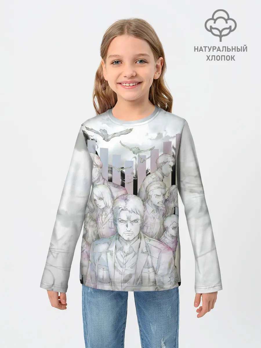 Детский лонгслив / Райнер и Воины Марли