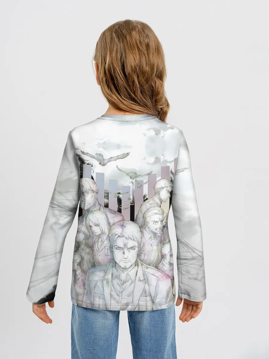 Детский лонгслив / Райнер и Воины Марли