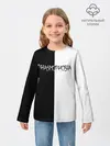 Детский лонгслив / Phasmophobia logo ч/б