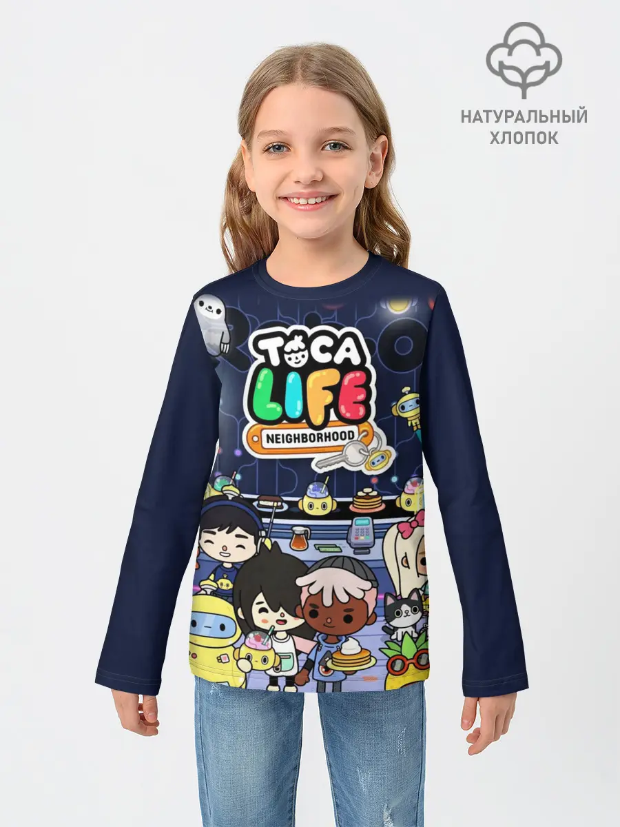 Детский лонгслив / TOKA LIFE ПЕРСОНАЖИ