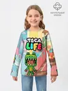 Детский лонгслив / Toca Boca | Тока бока костюм крокодила