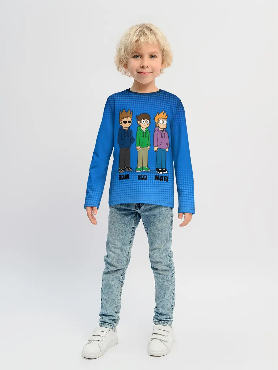 Детский лонгслив / Tom Edd Matt